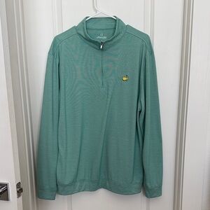 Masters Green Quarter-Zip Pullover